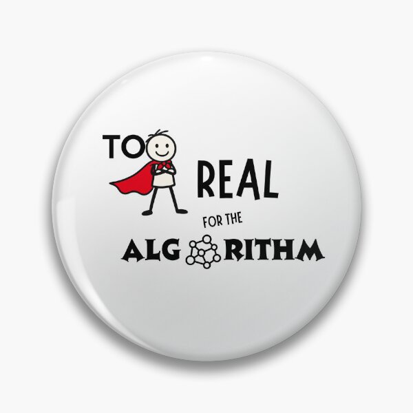 Item preview, Too Real for the Algorithm Tech Satire T-Shirt designed and sold by MhyRhiz.