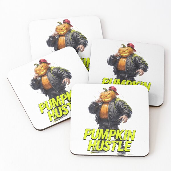 Item preview, Streetwear Pumpkin Hustle Halloween Urban Design designed and sold by smartlogo_factory.