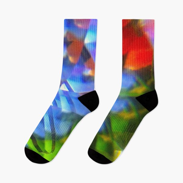 Item preview, Crystalline Spectrum: Vibrant Prismatic Kaleidoscope & Geometric Light Art designed and sold by ElionSolis.