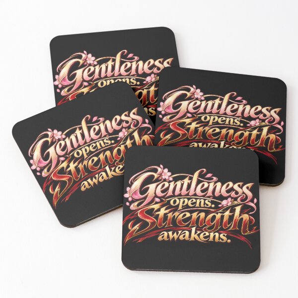Item preview, Gentleness opens. Strength awakens.(Anime Ver.) designed and sold by MaxDreamsArt.