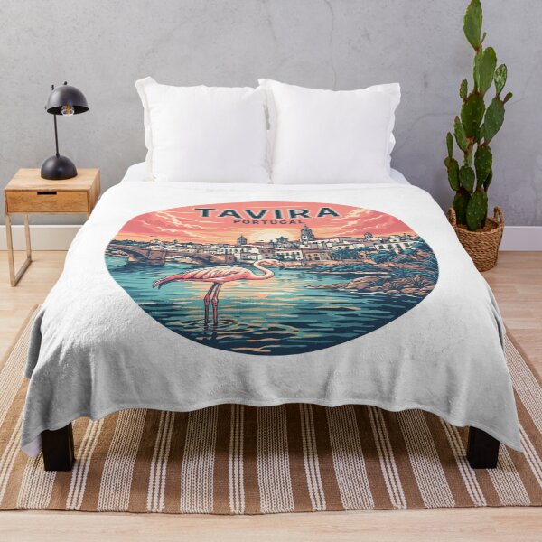 Item preview, Tavira Portugal: Flamingo Riverside Design designed and sold by CircinusStore.