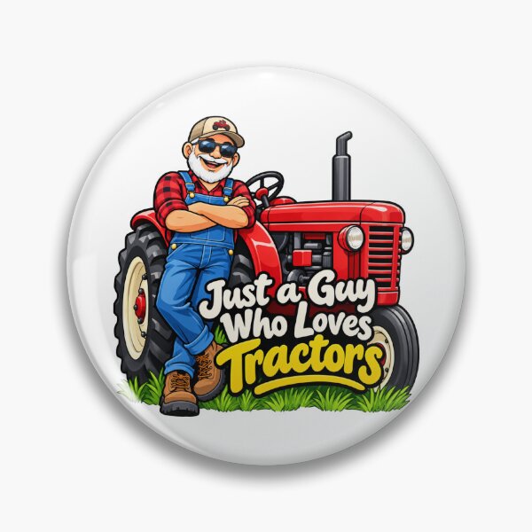 Item preview, Just a Guy Who Loves Tractors designed and sold by Myra365Art.