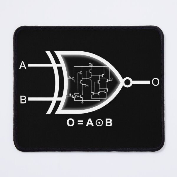 Item preview, CMOS XNOR Logic Gate - White designed and sold by Jagaroth.