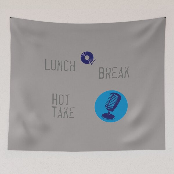 Item preview, Lunch Break Hot Take Microphone Opinion Tee-56 designed and sold by Irenerichoux.