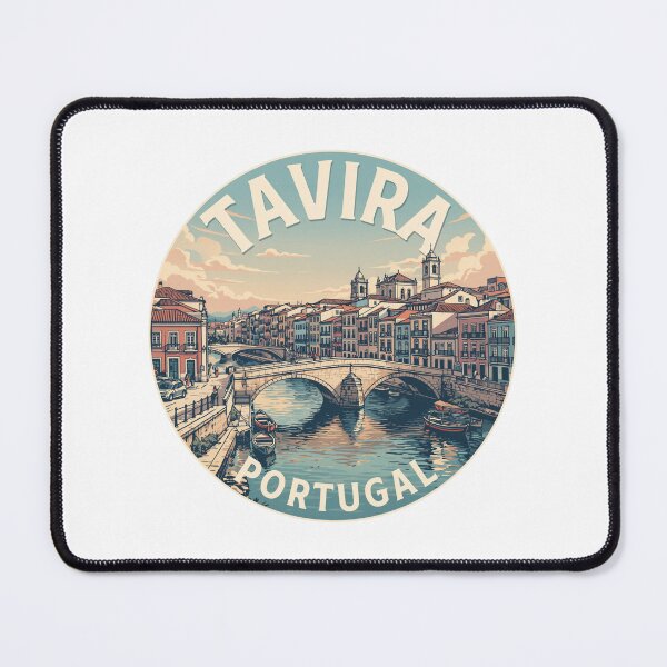 Item preview, Tavira Portugal: Riverside Bridge Design designed and sold by CircinusStore.