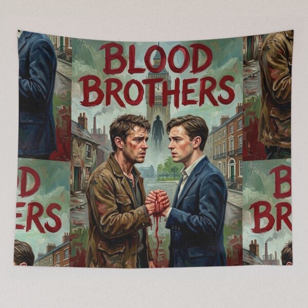 Item preview, Blood Brothers Musical Drama Fine Art Tribute designed and sold by Art's Diner.