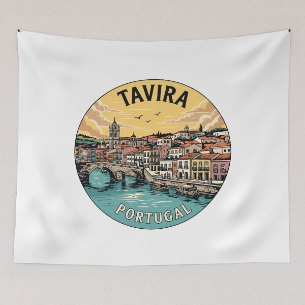 Item preview, Tavira Portugal: Historic Bridge Design designed and sold by CircinusStore.