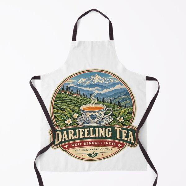 Item preview, Darjeeling Tea Vintage Heritage Travel Badge designed and sold by Globalcitytees.