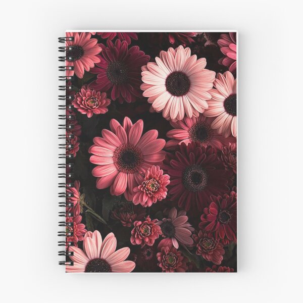 Item preview, Diseño artístico con estampado floral rosa y rojo designed and sold by RendszikeStudio.