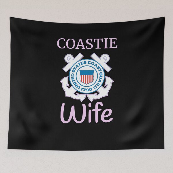 Item preview, Coastie Wife Shirt US Coast Guard T Shirt designed and sold by thehadgaddad.