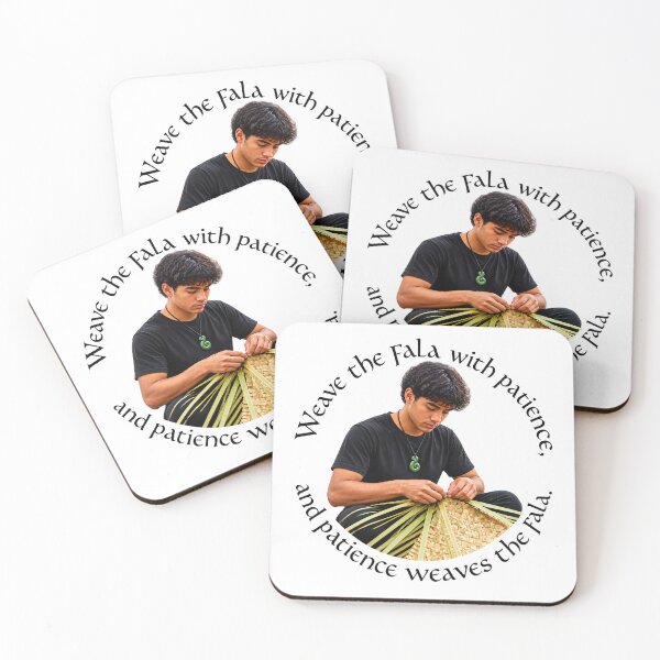 Item preview,   	 Samoa Craft Chiasmus Proverb - Weave the fala with patience | Island Wisdom Art designed and sold by ShakaLife.org.
