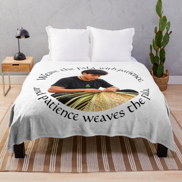 Item preview, Samoa Craft Chiasmus Proverb - Weave the fala with patience | Island Wisdom Art designed and sold by ShakaLife.org.