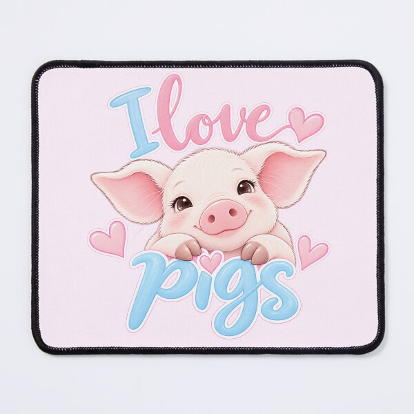Item preview, I Love Pigs designed and sold by Danielle Official.