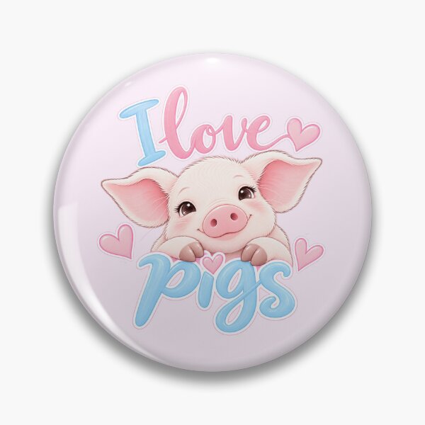 Item preview, I Love Pigs designed and sold by Danielle Official.