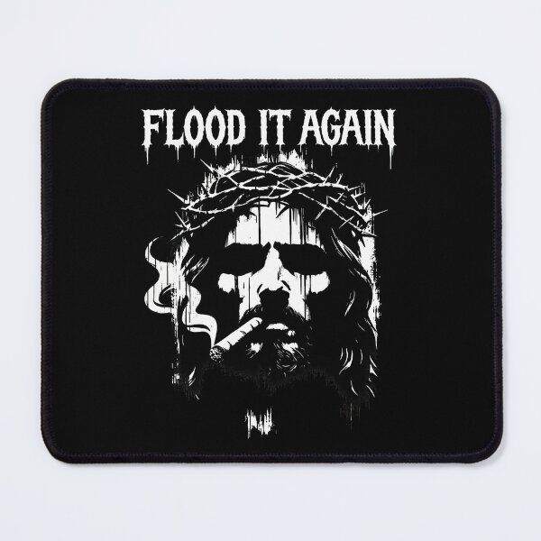 Item preview, Edgy Jesus Smoking - Ironic Graphic designed and sold by Orchidarcanum.