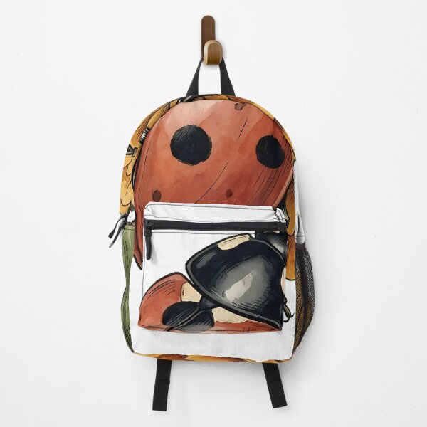 Item preview, Vintage Naturalist Seven-Spot Ladybird on Marigold — Antique Beetle Plate designed and sold by Catch333.
