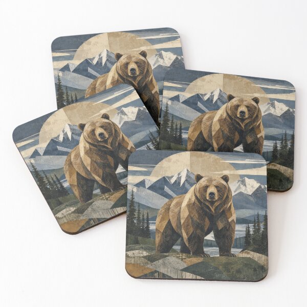Item preview, Big Brown Bear in Kodiak Alaska designed and sold by GoodPlaceToShop.