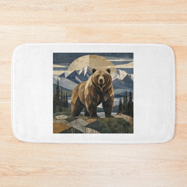 Item preview, Big Brown Bear in Kodiak Alaska designed and sold by GoodPlaceToShop.