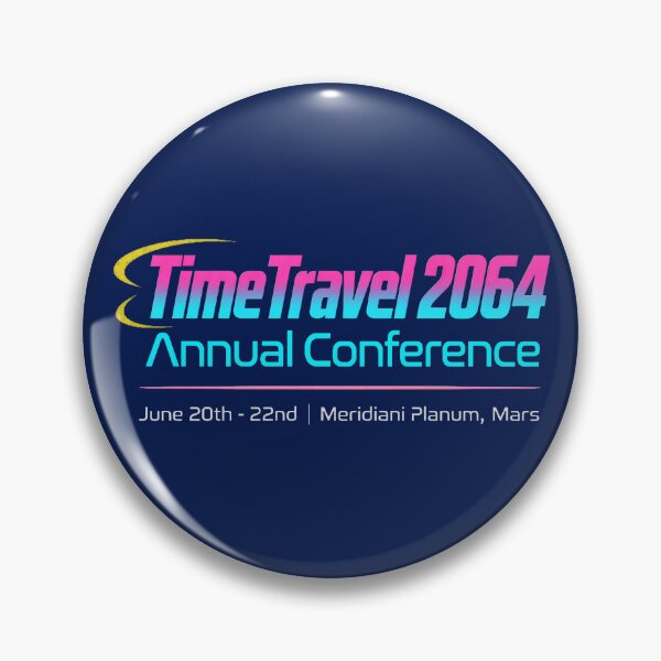 Item preview, Annual Time Travel Conference Retro Pastel designed and sold by bethanygraham.