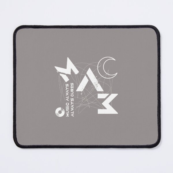 Item preview, MAC Music Always Cures Typographic T-Shirt-52 designed and sold by SebastianWittel.