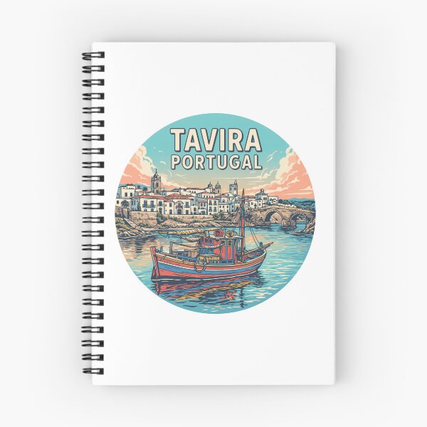 Item preview, Tavira Portugal: Fishing Boat Riverside Design designed and sold by CircinusStore.