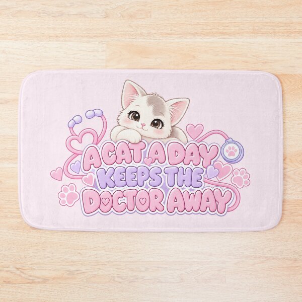 Item preview, A cat a day keeps the doctor away designed and sold by Danielle Official.