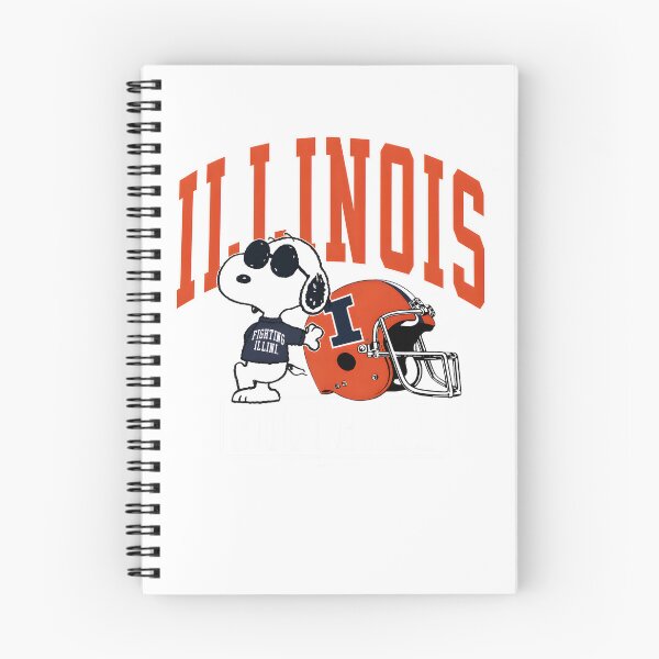 Item preview, Snoopy Illinois Fighting Illini Football designed and sold by LucianaMoraes.