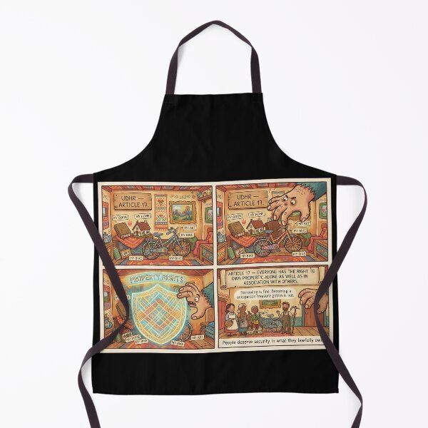 Item preview, Your property is your right, protected by Article 17. designed and sold by Mianku | Für das Leben.