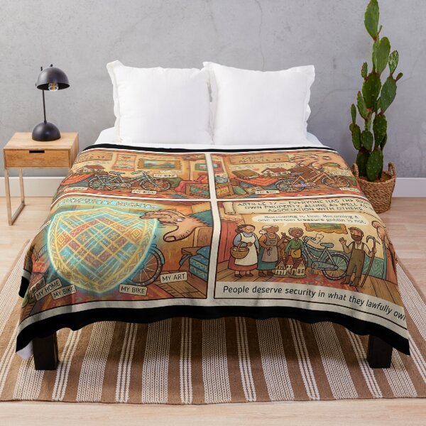 Item preview, Your property is your right, protected by Article 17. designed and sold by Mianku | Für das Leben.