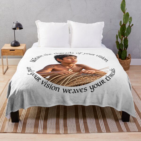 Item preview, Tonga Vision Proverb - Weave the threads of your vision | Pacific Art designed and sold by ShakaLife.org.