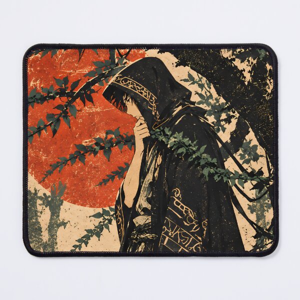 Item preview, A mysterious hooded wanderer Japanese style  designed and sold by tarotstarostina.