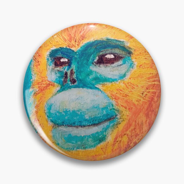 Item preview, Copy of Golden Snub-Nosed Monkey Portrait - The Smile designed and sold by Liminal Archive.