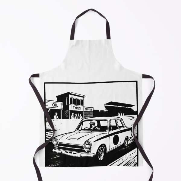 Item preview, Vintage 1960s Classic Touring Car Race Graphic designed and sold by AgdBol.