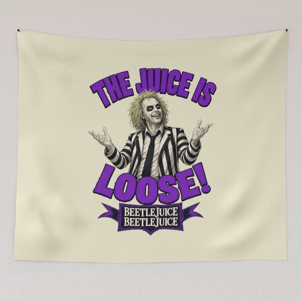 Item preview, The Juice Is Loose Retro Cartoon Ghost designed and sold by bethanygraham.