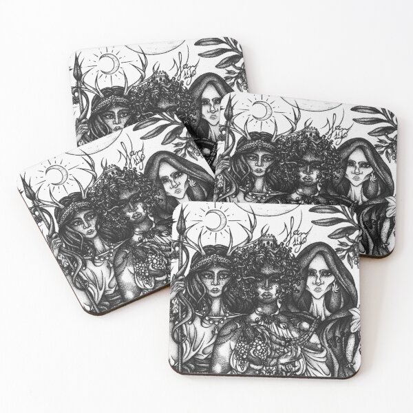 Item preview, Mystical Women Beneath the Moon designed and sold by KellanMercer.