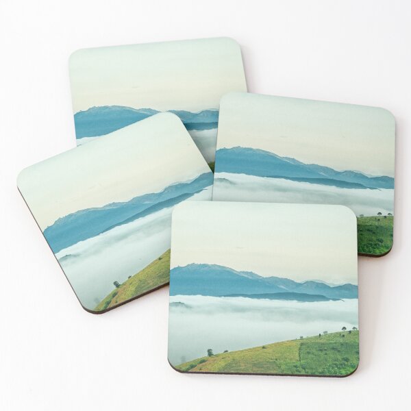 Item preview, Where the Hill Meets the Clouds — Green Slope and Blue Mountain, Chiang Mai Thailand designed and sold by Jomsunshine.