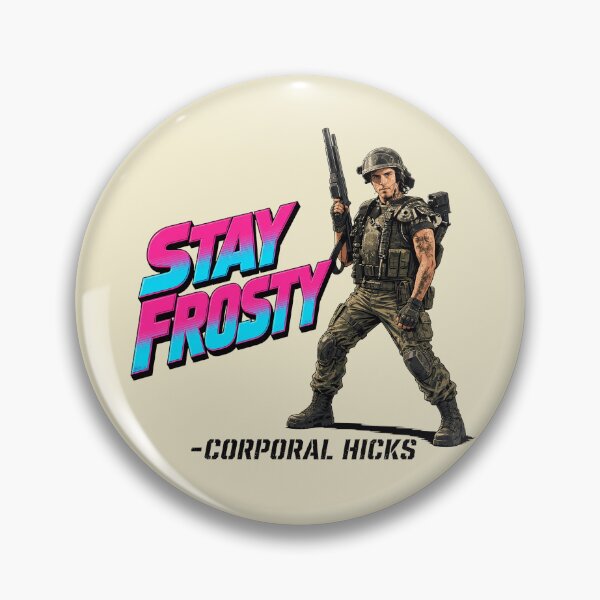 Item preview, Stay Frosty Colonial Space Marine Soldier designed and sold by bethanygraham.