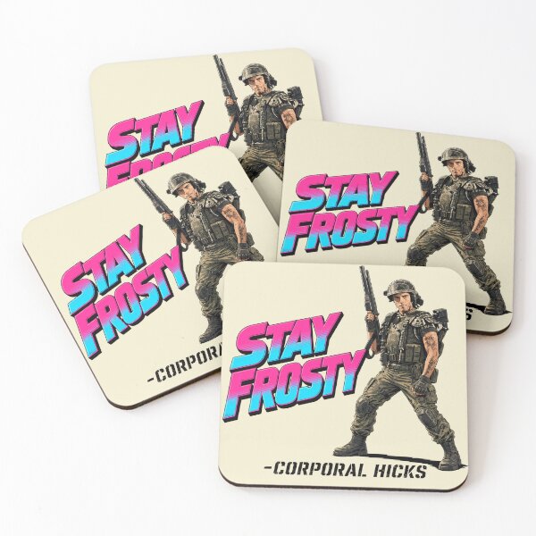 Item preview, Stay Frosty Colonial Space Marine Soldier designed and sold by bethanygraham.