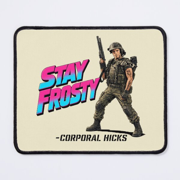 Item preview, Stay Frosty Colonial Space Marine Soldier designed and sold by bethanygraham.