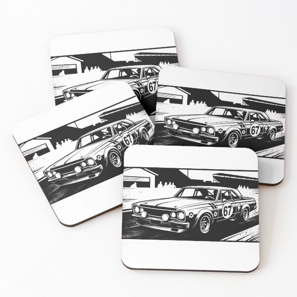 Item preview, Vintage Retro Trans Am Coupe Race Car Number 67 designed and sold by AgdBol.