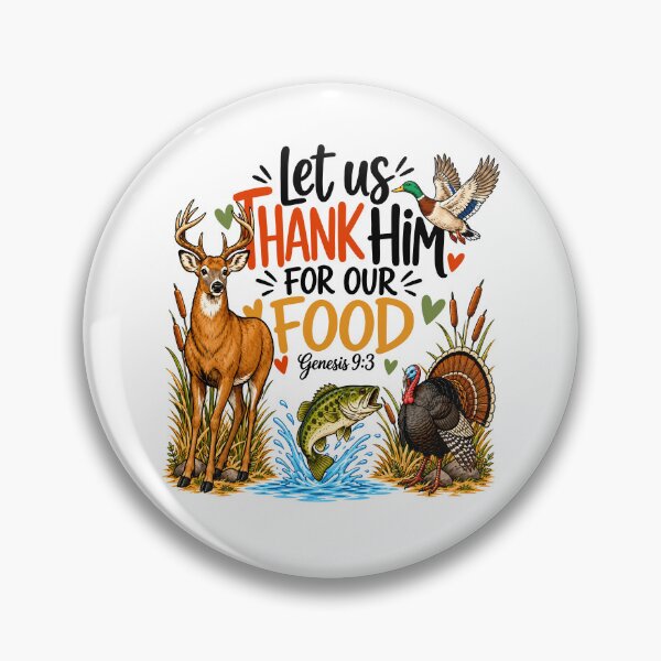 Item preview, Let Us Thank Him designed and sold by PixyPrint.