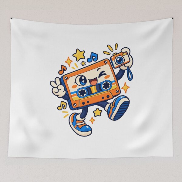 Item preview, Cute Cassette Camera Analog Nostalgia Design designed and sold by Krasnovaovaova.