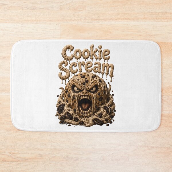 Item preview, Cookie Scream - Scary Cookie Monster Funny Horror Food Art designed and sold by HorrorWorldWeb.