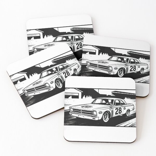 Item preview, Vintage Retro Stock Car Race Car Number 28 designed and sold by AgdBol.