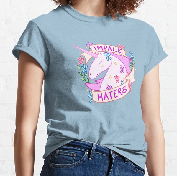 Impale Haters Unicorn Classic T-Shirt