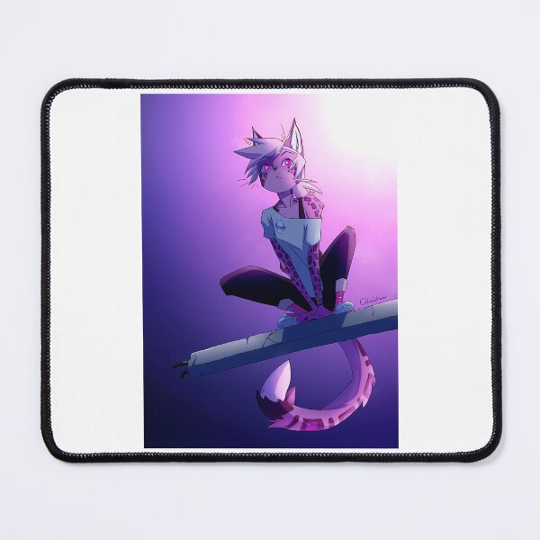 Item preview, Kipo As A Furry With Purple Light Poster designed and sold by Sssbanest.