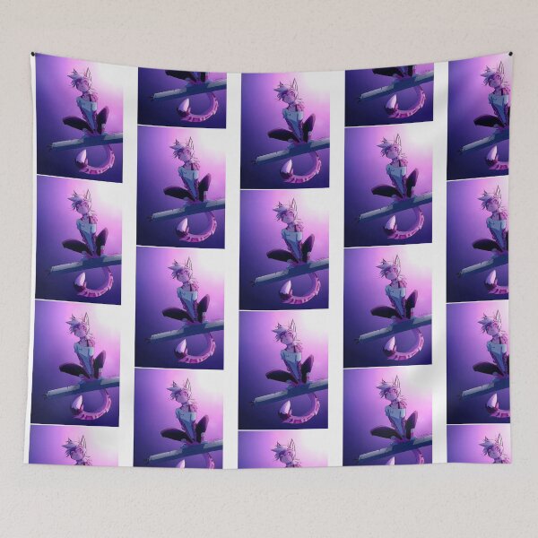 Item preview, Kipo As A Furry With Purple Light Poster designed and sold by Sssbanest.