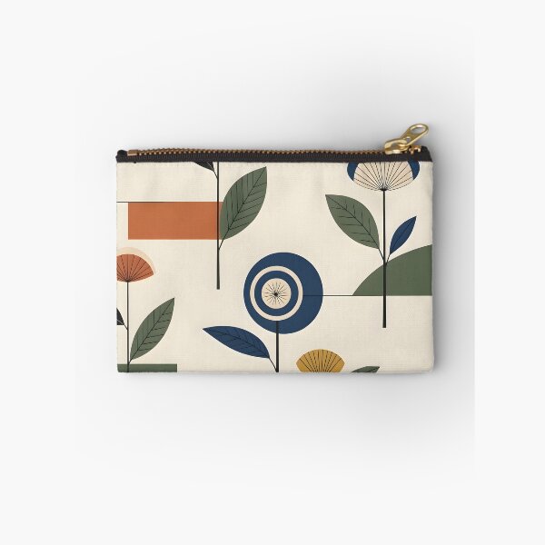 Item preview, Mid Century Modern Geometric Floral Pattern designed and sold by Sybille-Yates.