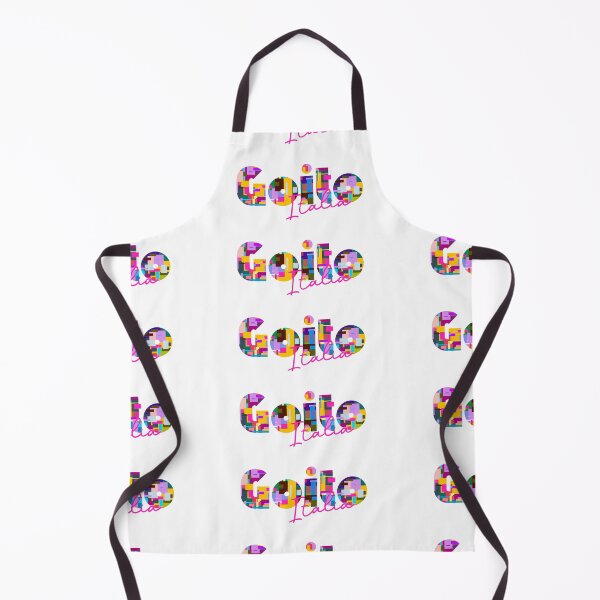 Item preview, Goito, Mantova, Italy, Italia, colorful typography design for travellers designed and sold by Wanderful-roads.