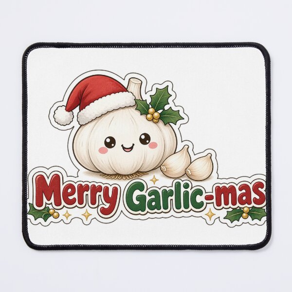 Item preview, Garlic Christmas Merry Garlic-mas Gift designed and sold by Soft Merch.